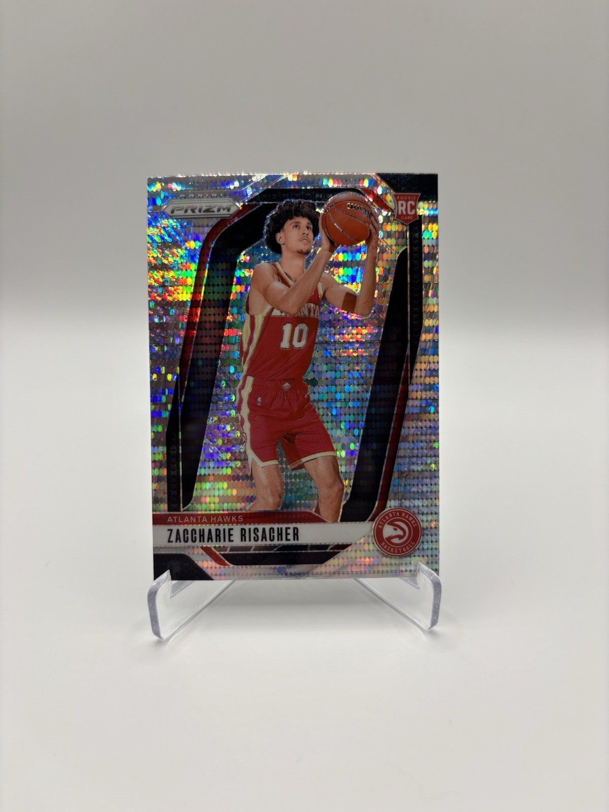 2024-25 Panini Prizm Pulsar Prizm Zaccharie Risacher #265 Rookie RC