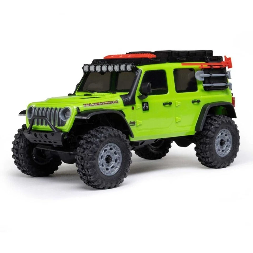 Axial 1/30 SCX30 Jeep Wrangler JLU 4X4 RTR Rock Crawler w/ Battery & Charger - Image 3 of 4