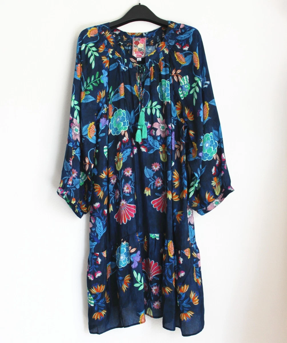 chinese dress ladies Johnny Was Marisol Seamed Swing Dress (Slip)  The Colony Shop