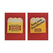 Birell Sternenklar Brauerei Bierdeckel Bier