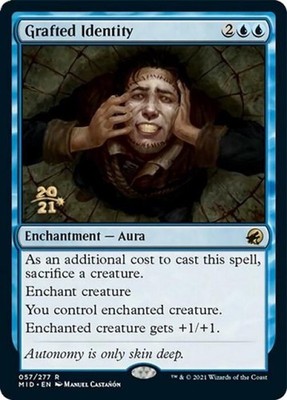 Grafted Identity -Foil Near Mint MTG Promos: Prerelease Cards