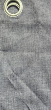 Eyelet Pair of Curtains, Grey, Blackout 167 x 137 cm. Used.