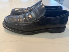 $1150 Prada brushed leather Dress Shoes derbies US size 12