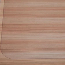 PVC Dull Polish Chairmat Protection Floor Mat 90x120x0.15cm Rectangular