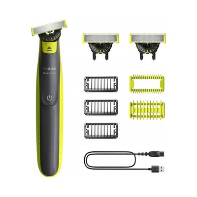 Philips OneBlade 360 QP2824/31 Rasierer für Gesicht und Körper, 1, 3, 5 mm