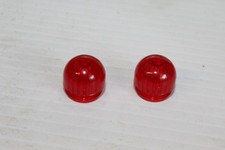Qty 2 Harley-Davidson Red Pilot Lamp Light Lens 67898-66 - Panhead FL Shovelhead