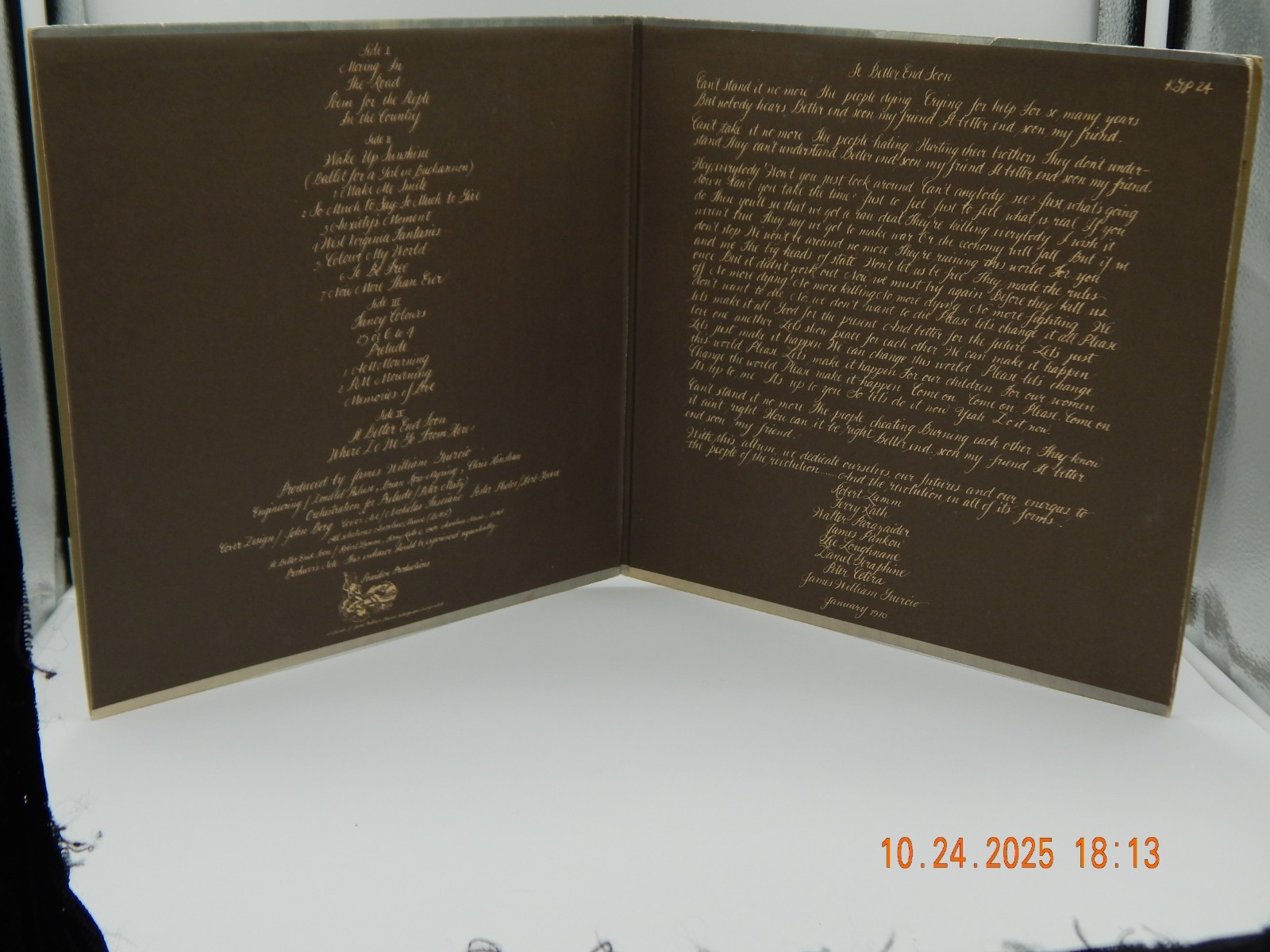 Chicago Transit Authority II Gatefold 2LP Stereo Columbia Record KGP24 CS9977 