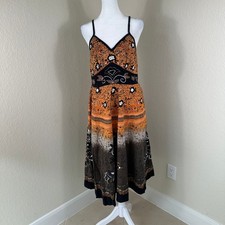 Magic Midi Babydoll Dress Small Y2K 90s Boho Whimsigoth Fairy Grunge A-Line