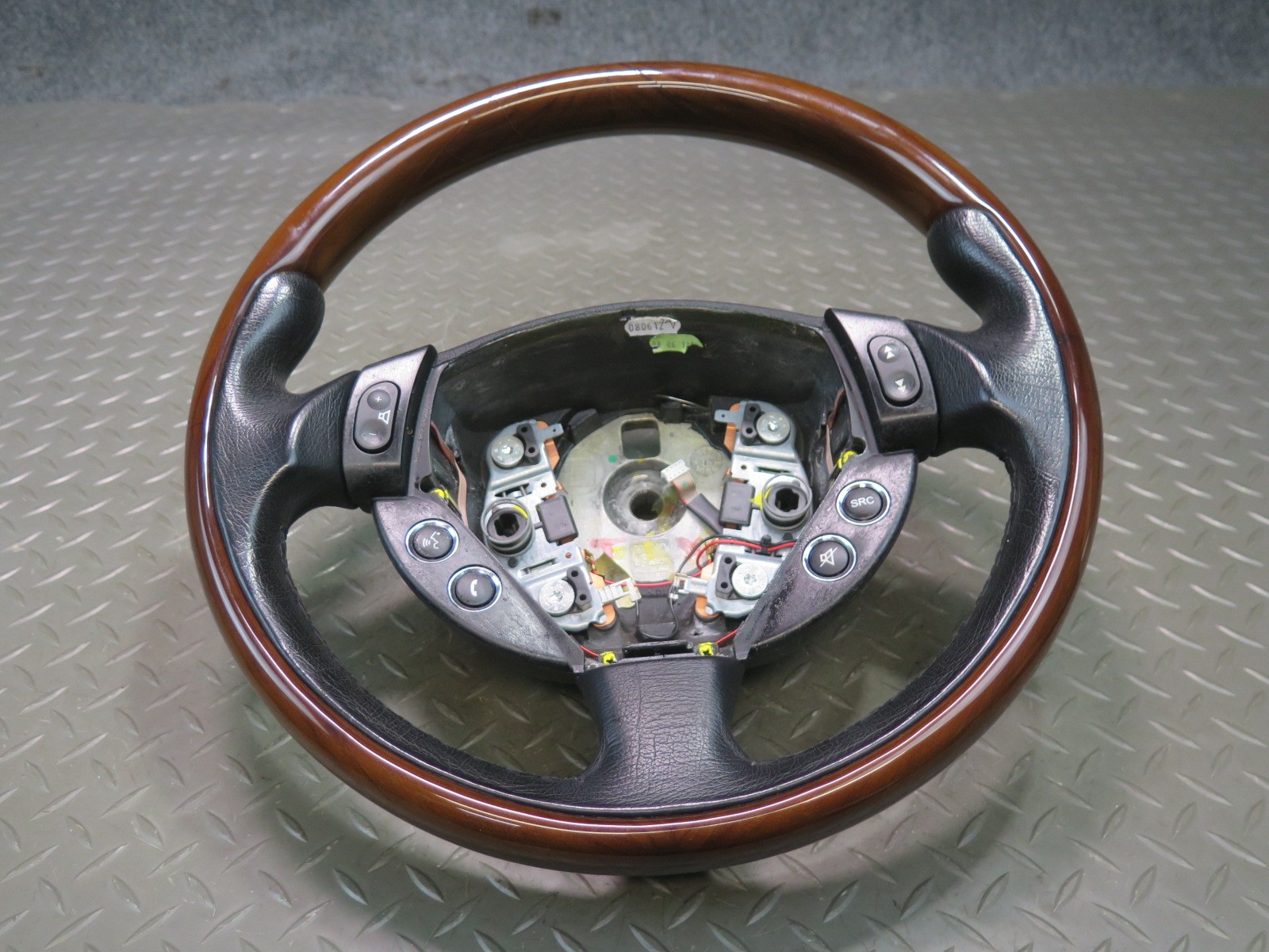 2008-2012 MASERATI GRANTURISMO S M145 LEATHER WOOD STEERING W SWITCH