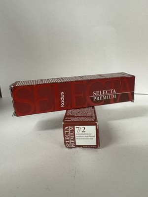 KADUS SELECTA PREMIUM PERM HAIR COLOR CREAM 7/2 Med matt blonde