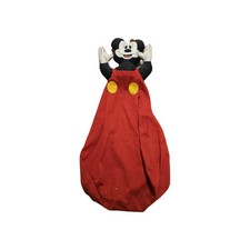 VINTAGE 90s DISNEY MICKEY MOUSE GROCERY BAG HOLDER/ DIAPER STACKER LARGE 3 FOOT 
