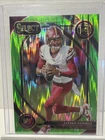2024 Panini Select - Jayden Daniels #217 Neon Green Shock Prizm /499 (RC)