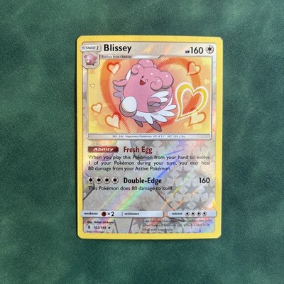 Blissed 102/145 Pokemon TCG LP Karte Reverse Holo