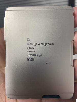 Intel Xeon Gold 6462C CPU 3.3GHz 32 Cores 64 Threads LGA4677 Server Processors