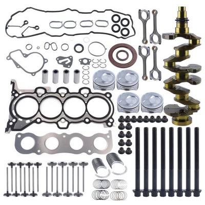 G4NC 2.0L Engine Rebuild Overhaul Kit w/Crankshaft,Head Gasket Set & Connecti...