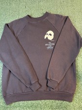 Vintage The Phantom Of The Opera Sweatshirt Black Mens 1986 Streetwear Sz XL