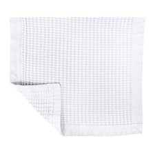 Bathroom Floor Mat Absorbent Cotton Quick Dry Washable Modern Style White