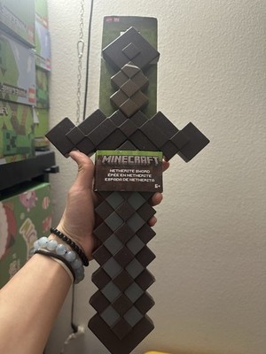 New in Packaging Mattel Minecraft Netherite Sword Mojang Sudios Kids Toy 6+