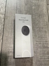 Google Nest (Wired) Wi-Fi Video Doorbell (3rd Gen) with Gemini - Hazel NEW