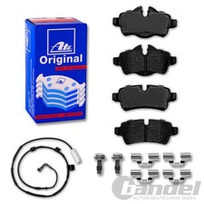 ATE BREMSBELÄGE + WARNKONTAKT HINTEN passend für MINI R55 R56 NUR bis Bj. 8/2010