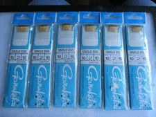 Lot of 6 pks Gamakatsu Size 10  Bait Holder or Single Egg Snelled Hooks pictured