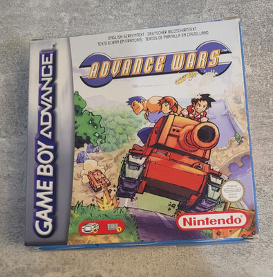 Gameboy Advance - Advance Wars Ovp