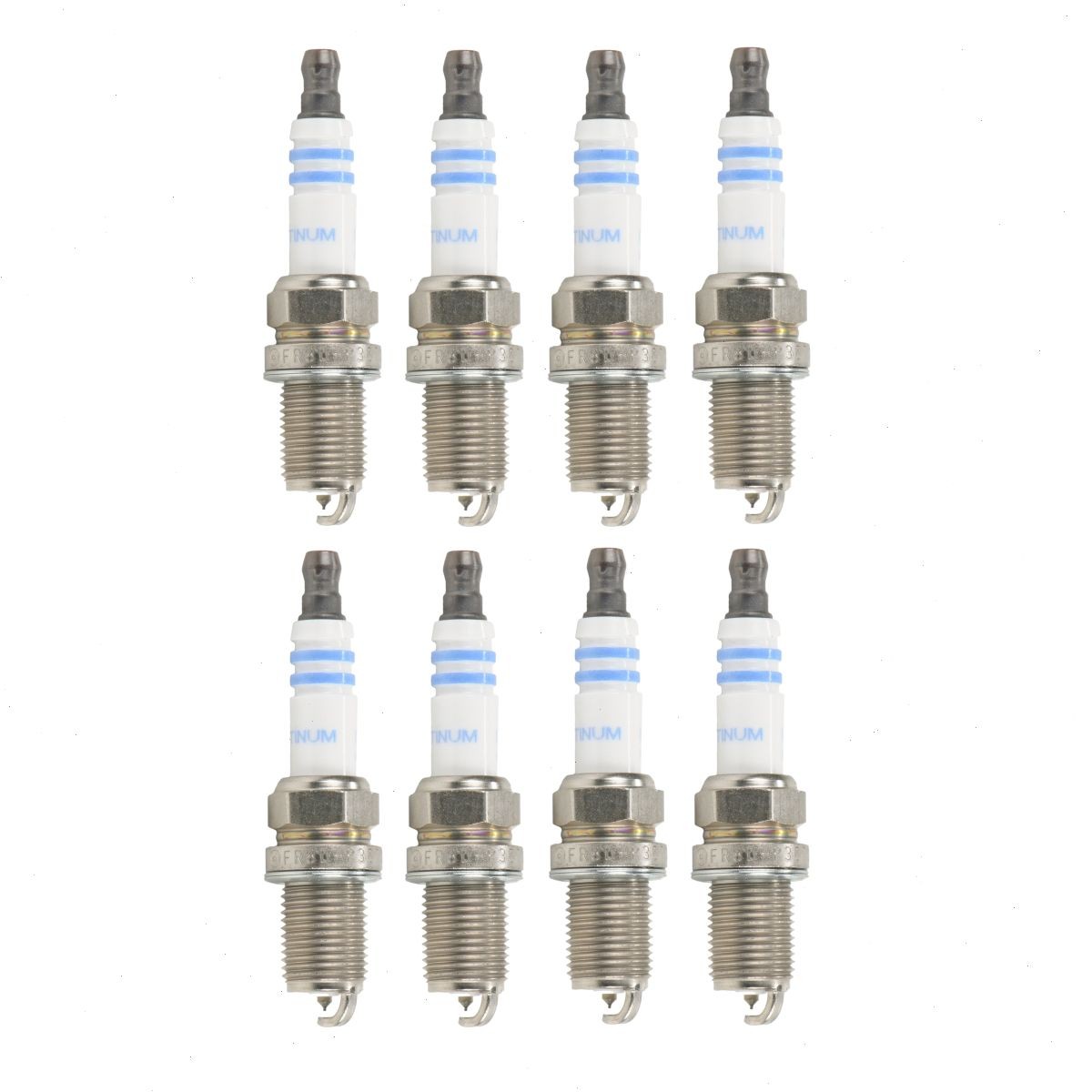 8 pc Bosch Platinum Spark Plugs for 1994-1997 Mercedes-Benz SL500 5.0L V8 hk