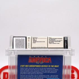 NES Nintendo ALEX DEMEO'S RACE AMERICA DODGE VIPER WATA GRADED 9.0 A NEW Sealed!