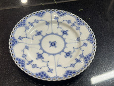 Royal Copenhagen Blue Fluted Lace Small Plate 7"