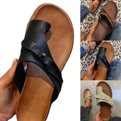Damen Sandalen Orthopädische Pantoletten Sommer Flip Flops Strand EVA Hausschuhe