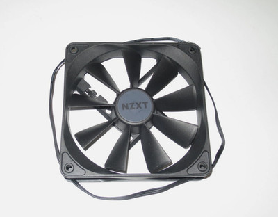 NZXT RF-AF12C-RB Case Fan 120 mm 3-Pin Rifle Bearing PC Fan- Black