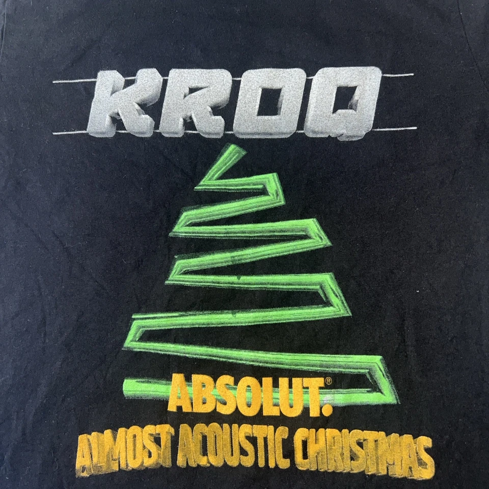 KROQ 106.7 Florence + The Machine Almost Acoustic Xmas 2018 Shirt Large Vintage - Изображение 2 из 4