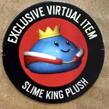 ROBL0X Series 11 TOWER HEROES: SLIME KING PLUSH Toy Code Sent To Your Inbox