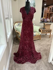 Royal Queen Collection RQ7585 Burgundy 2XL Perfect For Mother Of The Bride/Groom