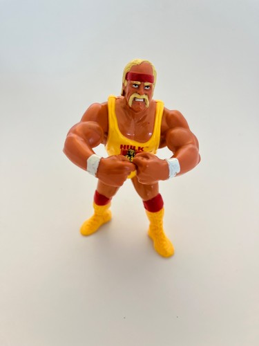 WWF Hasbro Hulk Hogan 1990 Series 2 Vintage WWE Wr...