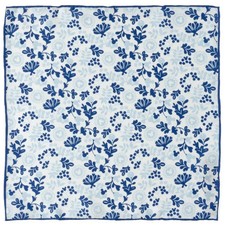 Disney Mickey Mouse Floral White Pocket Square