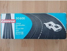 Carrera Universal 4 St&uuml;ck Randstreifen Kurve 0 Art.-Nr. 50600 TOPZUSTAND / OVP !