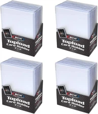 3X4 Topload Card Holder - Standard - 100Ct | Rigid PVC Trading Card Protection f