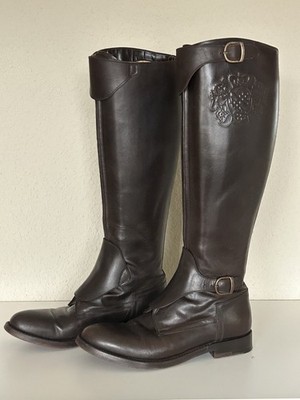 Damen Stiefel Gr. 37 für Freizeit und Reitsport von ALBERTO FASCIANI, Italien