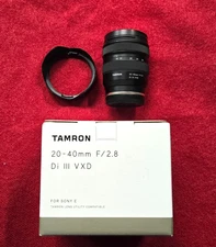 Tamron 20-40mm F/2.8 Di III VXD Lens for Sony Alpha camera Full Frame E Mount