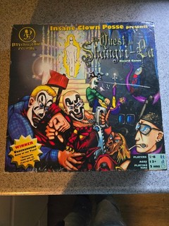 ICP Insane Clown Posse Quest For Shangri la Board Game Psychopathic Records Rare