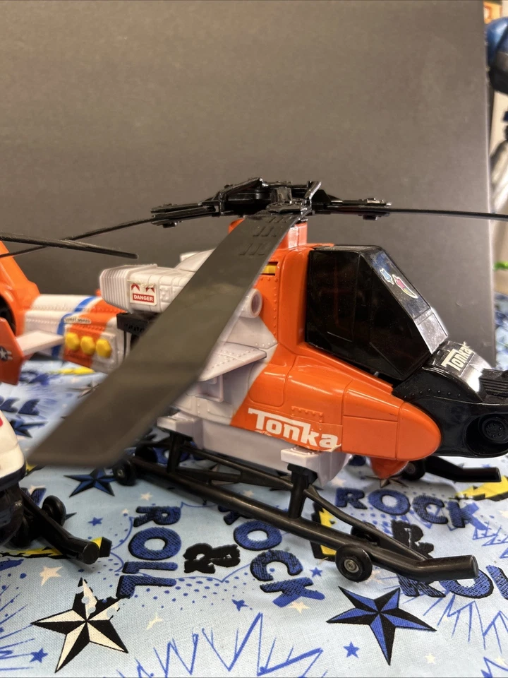 Tonka 2008 Hasbro Coast Guard Search & Police Helicopters - Image 3 of 4