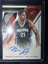 2015-16 Panini Prestige Bonus Shots Auto 11/25 Maurice Harkless #BS-MH Auto 0a1