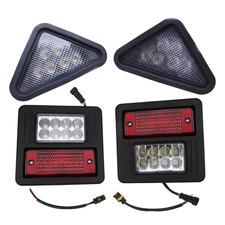 Front & Rear LED Light Kit Fits Bobcat S100 S130 S150 S160 S175 S185 S205 S330