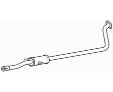 EuroFlo Centre Exhaust Silencer for Peugeot 108 384F (CFB)/1KR-FE 1.0 2014-2019