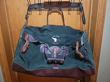 Duluth Pack Gokey Orvis Style Wanderer Canvas Leather Duffle Bag Made In USA