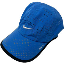 NEW 2007 NIKE FIT Adult Perforated Golf/Tennis/Pickleball Hat-Blue 218606-420