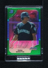 2005 Bowman Chrome First Year Green Refractor /225 Danny Santin Dan #198 3c7
