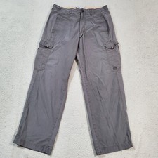 Vintage Nike ACG Cargo Pants Mens 38x30 Fit 36x30 Gray Hiking Skater Y2K