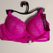 Adore Me Floral Lace Balconette Bra 38B Pink ...